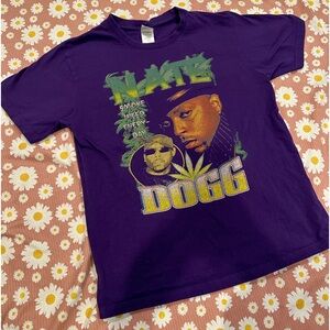 Nate Dogg purple shirt